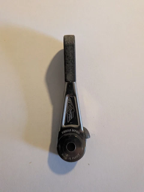 Levier De Dérailleur Simplex LJ Dural Vintage Pour Vélo De Course - Années 1950 - En état De Marche
