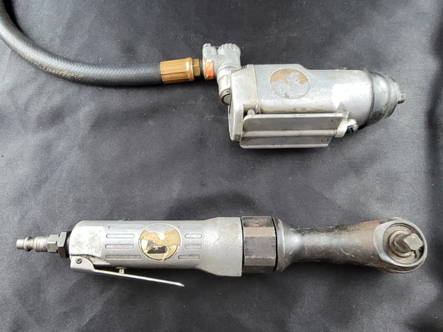 Lot of 2 Air Tools Universal Tool Ratchet UT-2208 & Other (REBUILD OR PARTS) 5