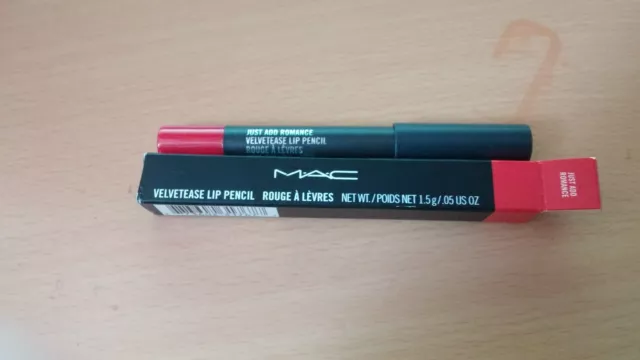 NIB MAC Velvetease Lip Pencil-1.5g JUST ADD ROMANCE