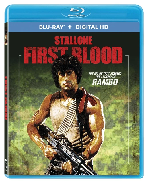 RAMBO: FIRST BLOOD (Blu-ray) Sylvester Stallone Richard Crenna Brian ...