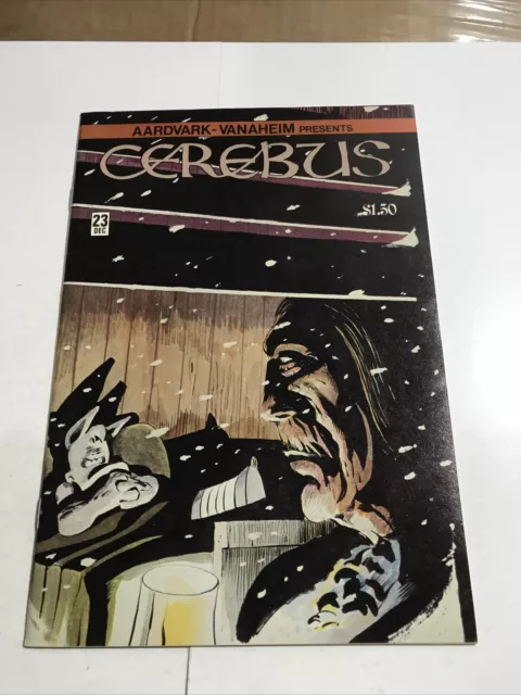 Cerebus the Aardvark #23 Autographed by Dave Sim on 1st Page