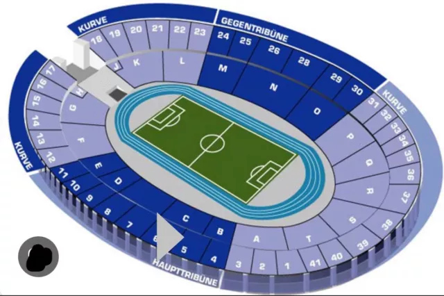 4 x Tickets DFB Pokal Finale Herren Berlin 25.05 | PK1 Block 5.2 Nebeneinander!