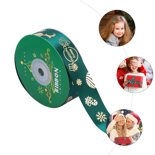 1 rolle von Weihnachten Schneeflocke Band Weihnachten Farbe Band