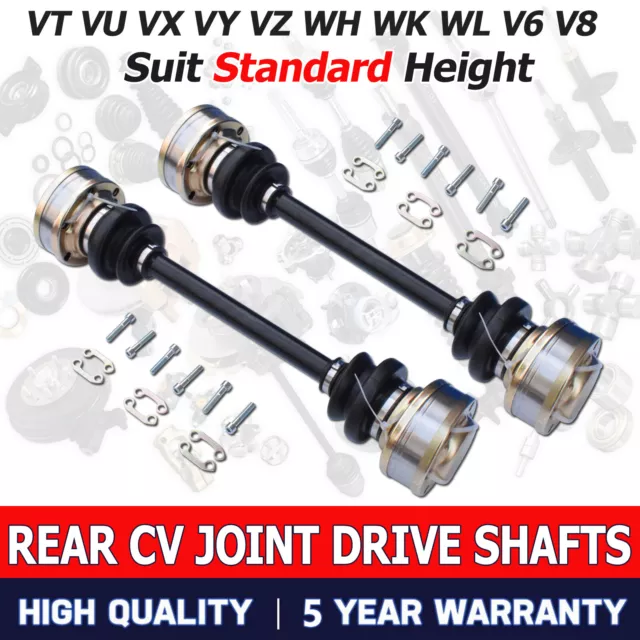 Holden Commodore VT VX VY VZ V6 V8 SS HSV IRS Rear CV Joint Axle Drive Shaft x 2