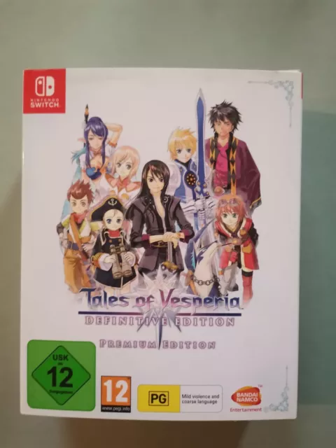 Tales Of Vesperia Definitive Edition Premium Edition Switch  Pal Ita