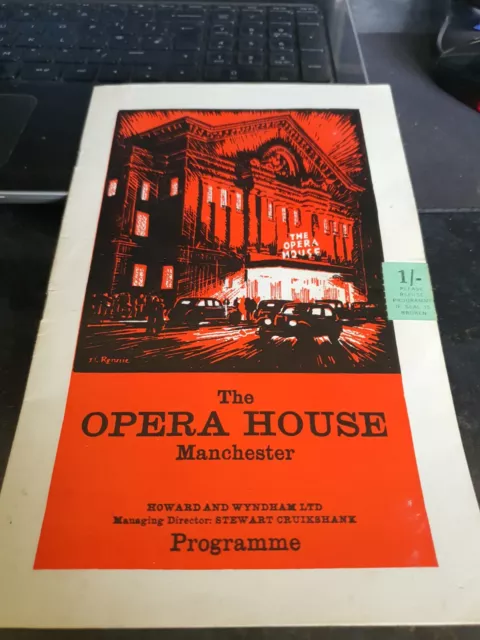 Opera house manchester Souvenir Programme charleys aunt  july 1964