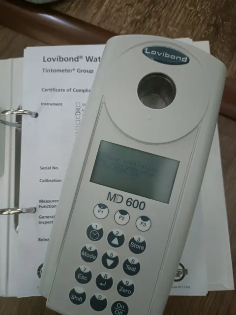 Lovibond MD 600 Water testing device Photometer