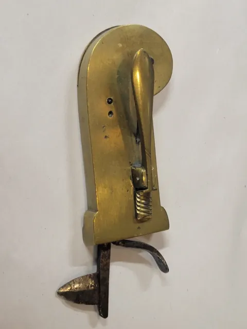 Antique Civil War Era Brass Fleam Bleeder Medical Tool