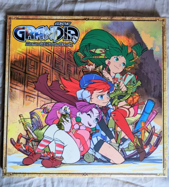 Grandia Memorial Arrange Complete Vinyl Soundtrack Mint Green 3LP Deluxe Box Set