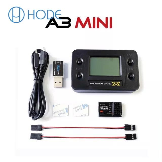 HobbyEagle A3 Mini 6-axis Gyro Airplane Gyroscope Flight Controll Multi-protocol