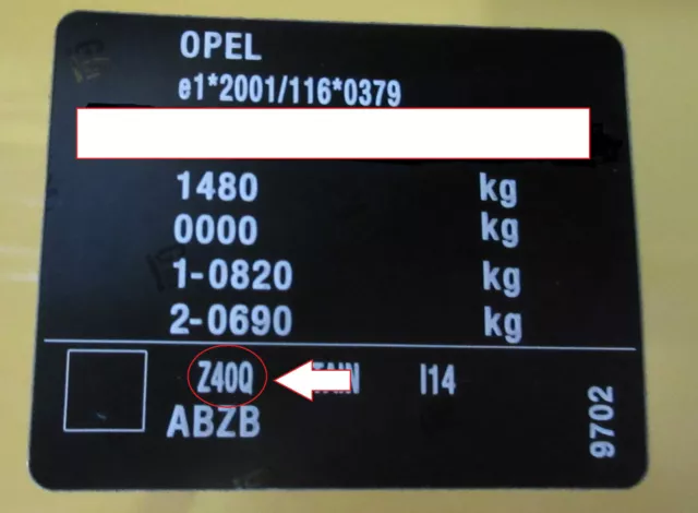 (787,50€/1L) Original Opel Lackstift Espressobraun met. 204V GYO 95528431 2