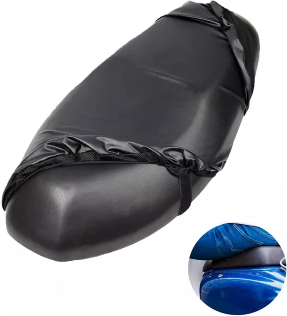 Bâche Selle Moto Scooter Imperméable Cuir Housse de Siège Awe