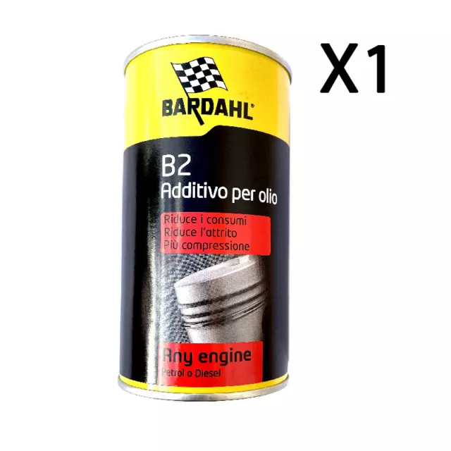 Bardahl B2 OIL Trattamento Additivo Olio Motore Riduce Consumo Aumento Densità 3