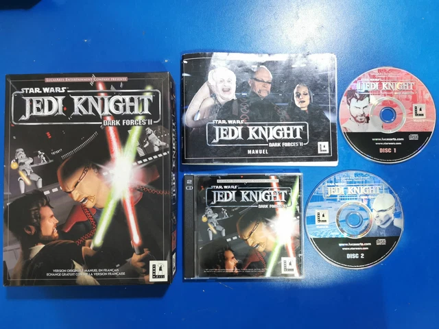 RARE COMPLETE Star Wars Dark Forces Enhanced MAC Macintosh BIG BOX 1994 Inserts