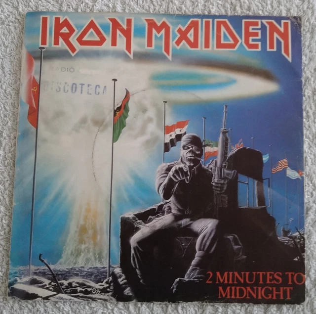IRON MAIDEN 2 MINUTES TO MIDNIGHT Promo