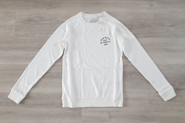 JACK WILLS COLBY Lightweight Logo Sweatshirt. RRP 42 331 14.98 PicClick UK