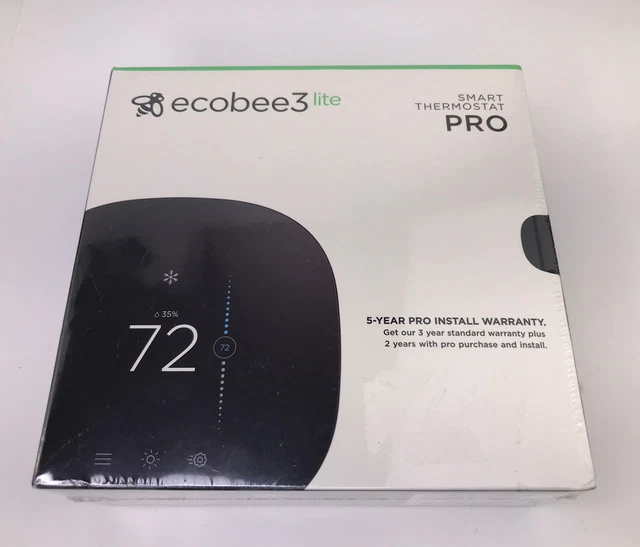Ecobee EB-STATE3LTP-02 Smart Thermostat Pro - Black