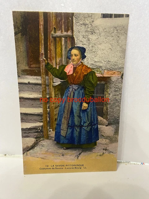 Carte Postale Ancienne (CPA) – Costume De Savoie, Sixt Haute-Savoie (74) – 1900