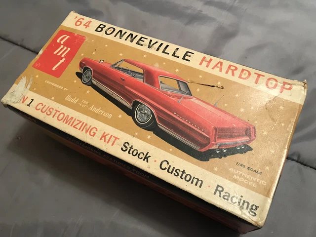 VINTAGE AMT 1964 Pontiac Bonneville Hardtop 3 in 1