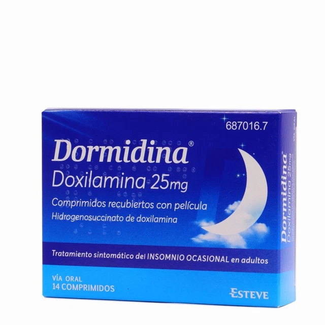 DORMIDINA - Sedative Effect Relaxax in States of Nervousness 14CAPS Exp. 06.2025