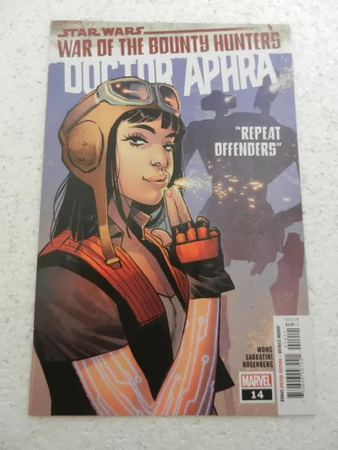 Star Wars Doctor Aphra #14 War Of the Bounty Hunters NM 9.4 2021 Marvel Comics