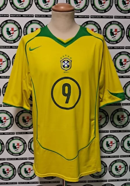 Ronaldinho 2004 Brasil Brazil Shirt Maglia Calcio Football Soccer Camiseta 3