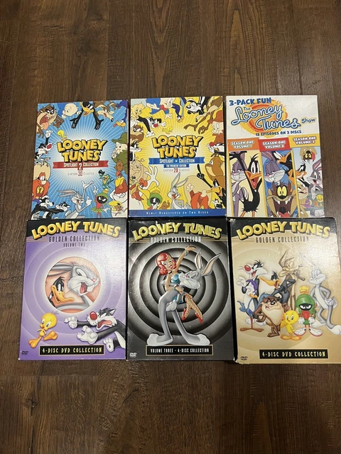 Spotlight Collection LOONEY TUNES Spotlight Collection & Golden Collection Lot Of 6 Dvd £48. ...