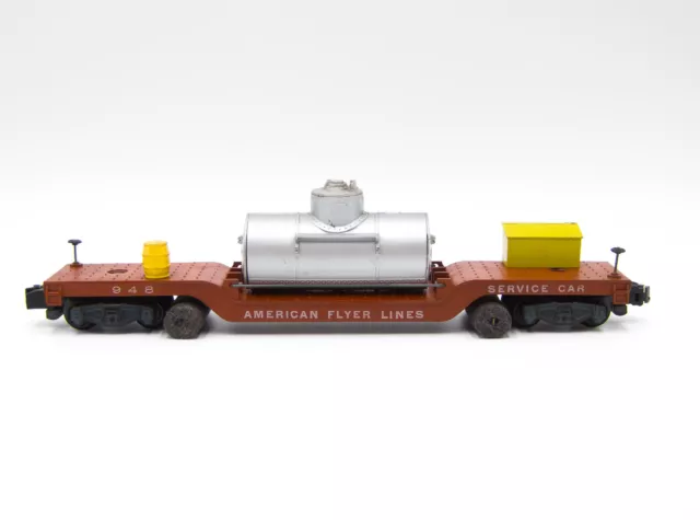 [MF][USED] American Flyer No. 948 American Flyer Lines Service Flatcar