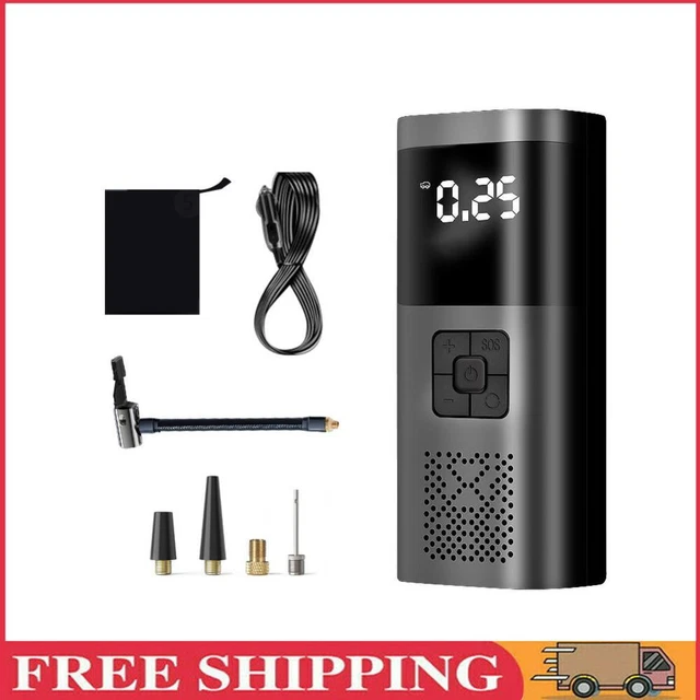 AIR COMPRESSOR 150 PSI Mini Tire Inflator 12V Wired Pump for Car Repair ...