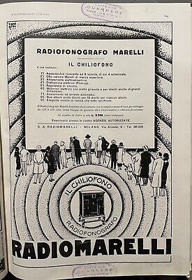 ELBEO Otard Sanitas BOURJOIS L’ILLUSTRAZIONE ITALIANA anno 1926 PUBBLICITà 38 cm 