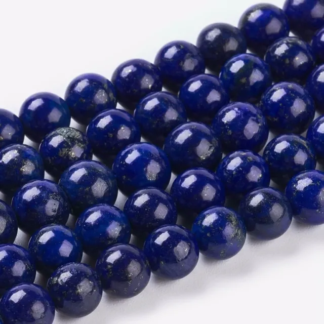 1 strand x 8mm  Lapis Lazuli about 23-24 beads Round Natural Gemstone free post
