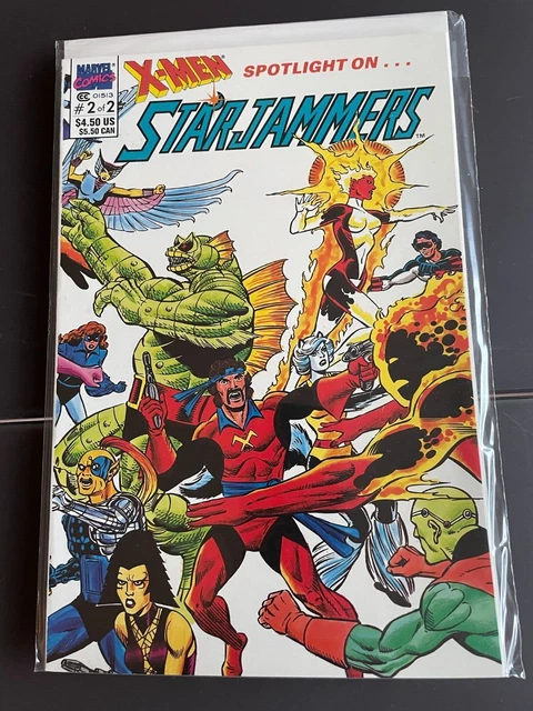 X-Men Spotlight on STARJAMMERS #1  2 - Full TPB Set (Marvel 1990) High Grade 3