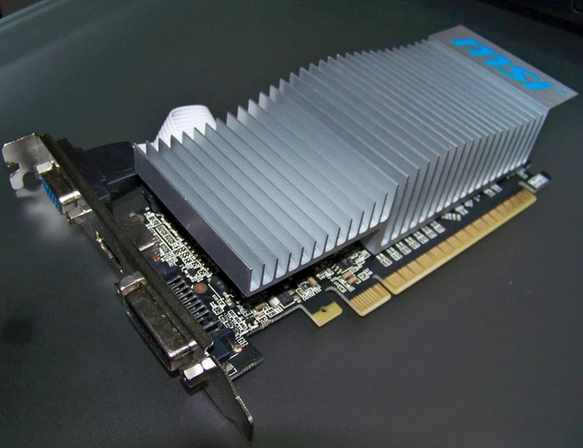 MSI N210 MD1GD3H LP GEFORCE 210 1GB DDR3 PCI E Graphics Card LP EUR 11 39 PicClick FR