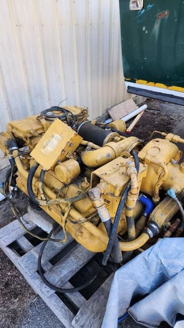 Caterpillar (CAT) 3208 ,210  Marine Diesel Engine  - TEST RUN AND SERVICED