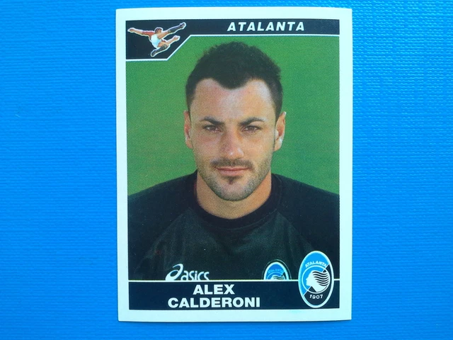 FIGURINE CALCIATORI PANINI 200405 2005 n. 24 Alex Calderoni Atalanta
