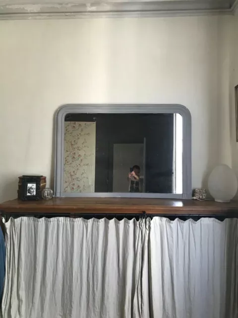 grand miroir ancien 19 ème 