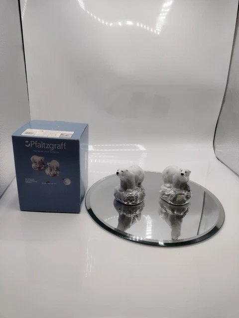 Pfaltzgraff The Winter Frost Collection Polar Bear Salt And Pepper Shakers Pfaltzgraff The Winter Frost Collection Polar Bear Salt And Pepper Shakers