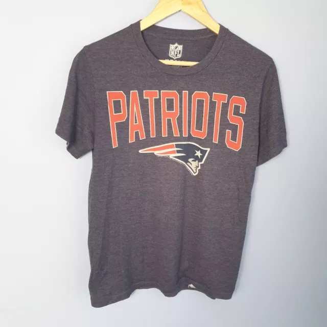 NFL New England Patriots T-shirt Mens Small Navy Blue Team Apparel Football