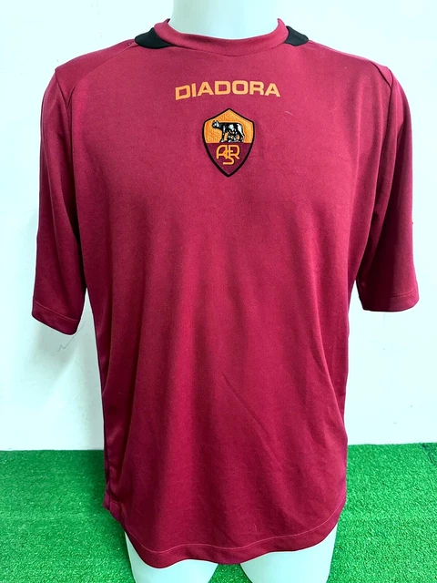 Maillot AS Roma Vintage 2001/2002 - Kappa - Issue/No Match Worn (Occasion)