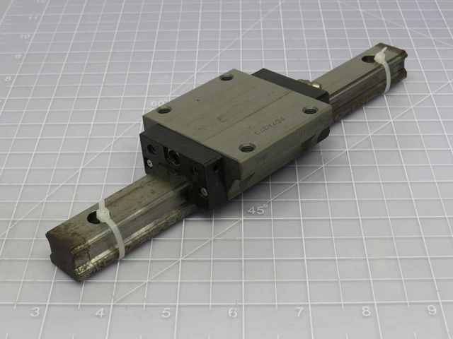 THK SHS20E Linear Bearing Block on a 8 1/2 In Rail T186281