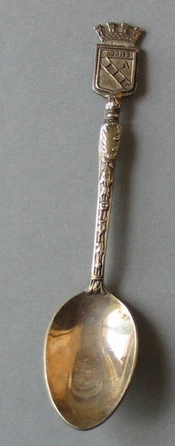 Rare petite cuillère métal argenté de collection mazagran A