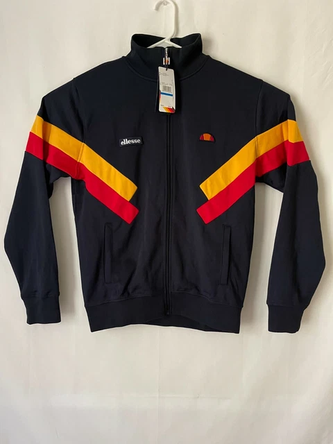 NWT MEN S ELLESSE rimini track top jacket size XL navy 90 s style fast free ship EUR 64 83 PicClick FR