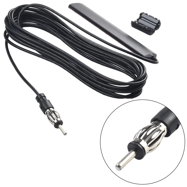 Lot De 10 Antennes Voiture AM/FM 30cm Sumex - Universelles Avec Adaptateurs 5mm Et 6mm En Aluminium