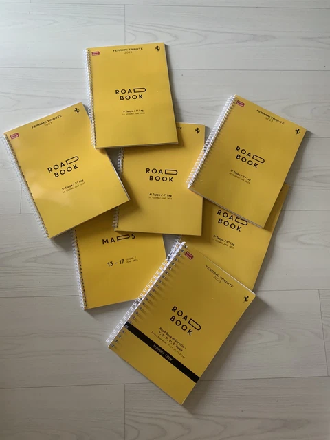 Roadbook Ferrari Tribute 2023 7 Volumi