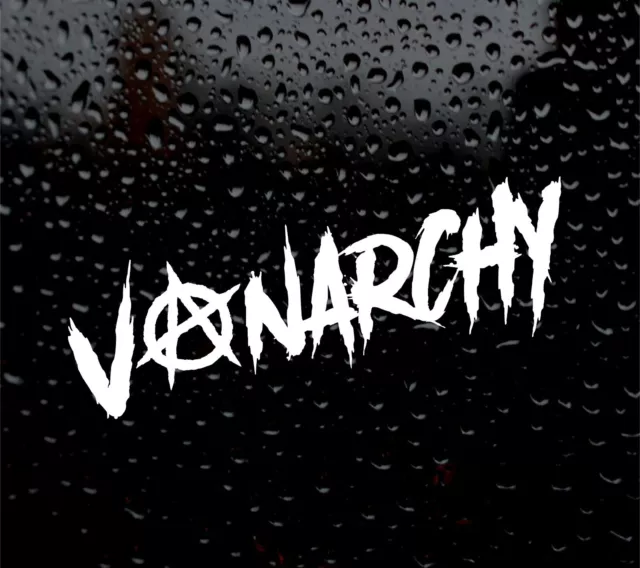 Vanarchy DECAL LOGO FOR CAR VAN LAPTOP VINYL STICKER dub anarchy