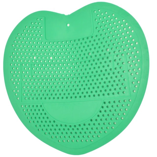 Green Urinal Screen Anti Blocking Durable Splashproof Urinal Deodorizer