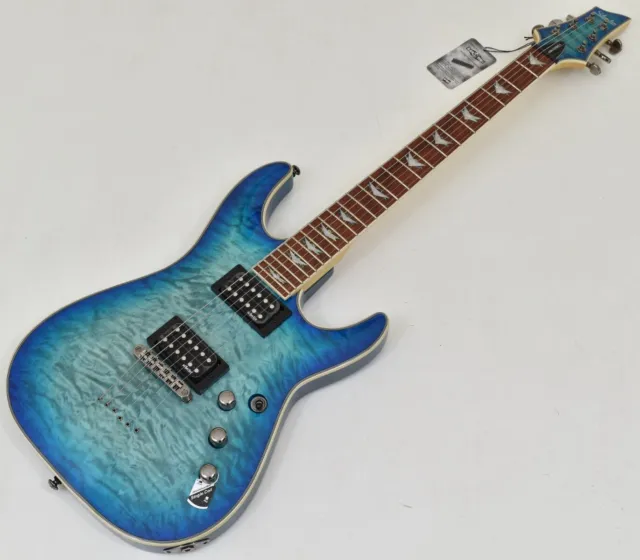 Schecter Omen Extreme-6 Guitar Ocean Blue Burst B-Stock 4266