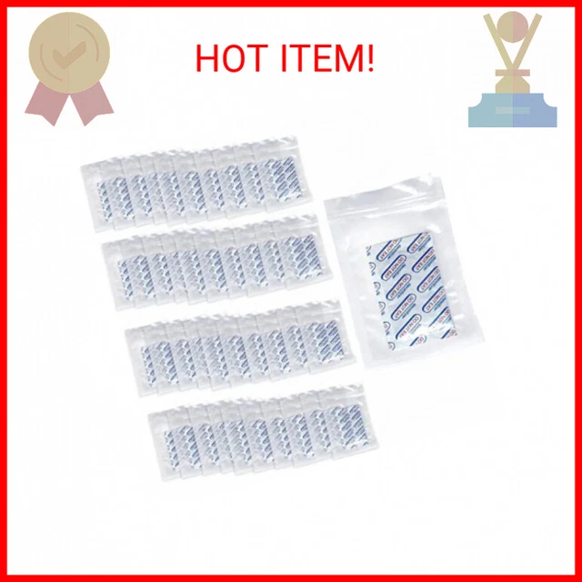 Oxygen Absorbers For Food Storage 2000cc -40 INDIVIDUALLY Vacuum Sealed PCS O2 A