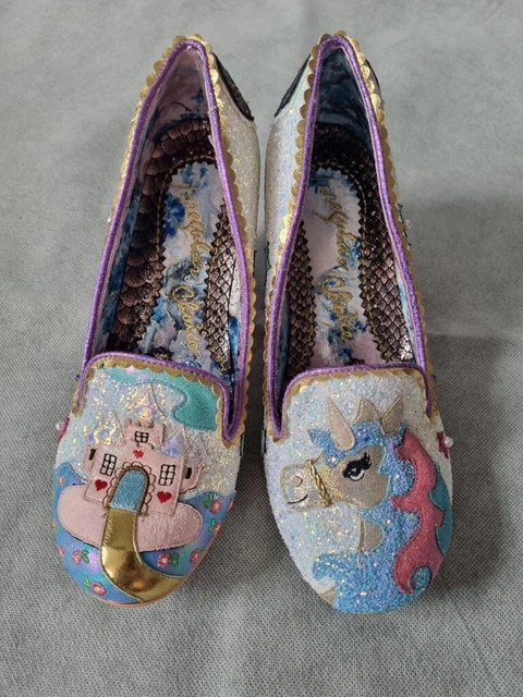 Irregular choice unicorn flats hot sale
