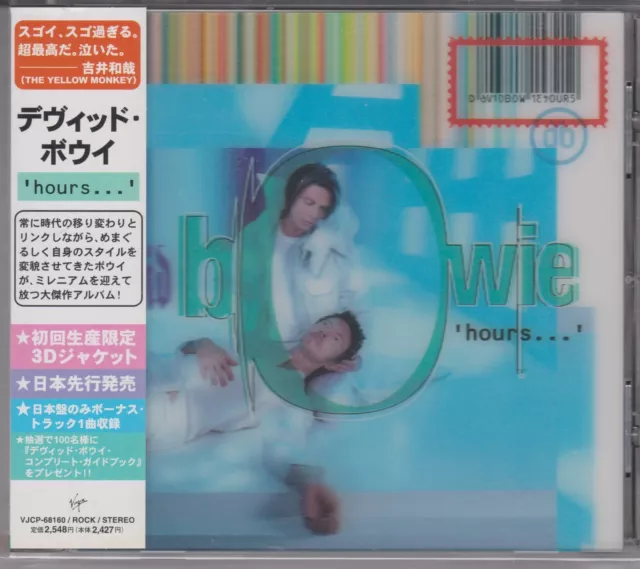 CD David Bowie ‎– Hours JAPAN  Virgin ‎– VJCP-68160 1999 Con OBI Limited Edition